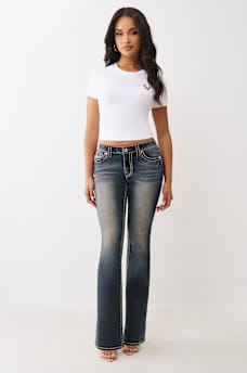 BECCA MR BOOTCUT BIG T FLAP, image 2