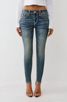 JENNIE MID RISE BIG T CURVY SKINNY JEAN, image 2