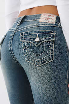 JENNIE MID RISE BIG T CURVY SKINNY JEAN, image 1