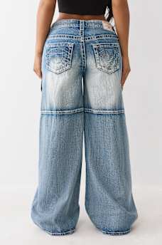JESSIE BIG T SNAP BAGGY JEAN, image 4