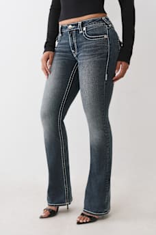BECCA MID RISE SUPER T BOOTCUT JEAN, image 4