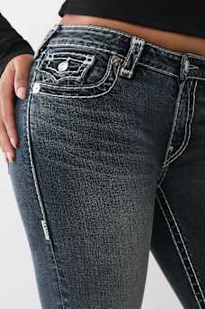 BECCA MID RISE SUPER T BOOTCUT JEAN, image 6