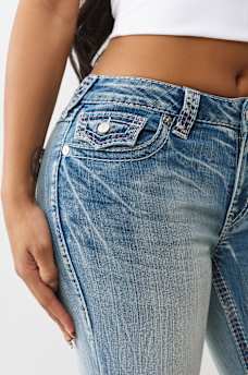 JENNIE MID RISE TRIPLE BIG T SKINNY JEAN, image 6