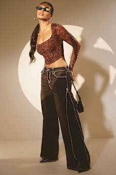 BOBBY ZIPPER BIG T BAGGY JEAN, image 1