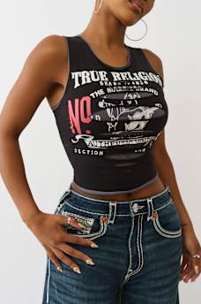 LAYERED RIPPED TANK TOP, image 2