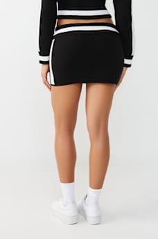 JACQUARD LOW RISE MINI SKIRT, image 5