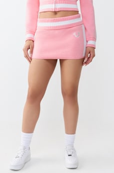 MINIFALDA JACQUARD DE TIRO BAJO, image 2