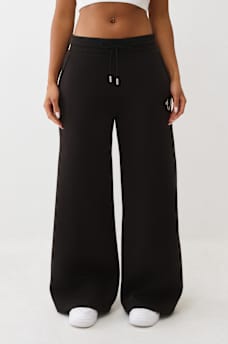 WINGED CRYSTAL LOGO BAGGY SWEATPANT