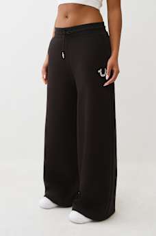 WINGED CRYSTAL LOGO BAGGY SWEATPANT