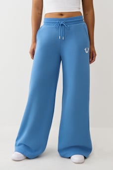WINGED CRYSTAL LOGO BAGGY SWEATPANT