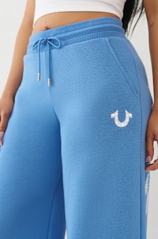 WINGED CRYSTAL LOGO BAGGY SWEATPANT