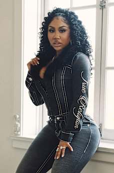 DENIM FUR COLLAR BIG T JACKET, image 3