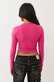 TRUE RELIGION X VON DUTCH ASYMMETRICAL RAGLAN TEE, image 8