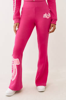 TRUE RELIGION X VON DUTCH CRYSTAL BOOTCUT SWEATPANT, image 3