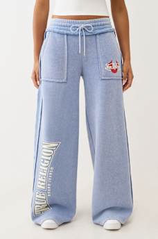 TRUE RELIGION X VON DUTCH WASHED BAGGY SWEATPANT, image 3