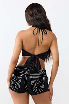 BUDDHA SWEETHEART TIE TOP