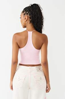 CRYSTAL RIBBED CAMI TOP, image 5