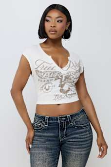 CAMISETA ACANALADA CL&Aacute;SICA CON HENDIDURA