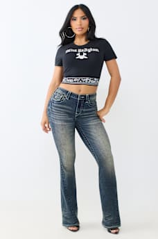 CRYSTAL BANDEAU TEE