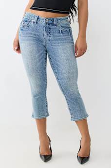 JENNIE MID RISE FLAP CURVY CAPRI