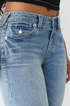 JENNIE MID RISE FLAP CURVY CAPRI