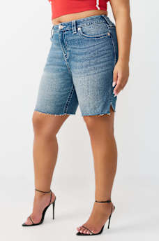PLUS MIYA MID RISE BERMUDA SHORT, image 3