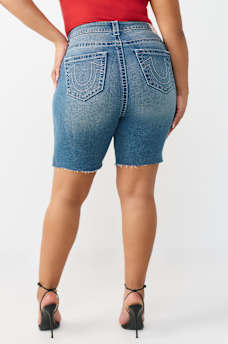 PLUS MIYA MID RISE BERMUDA SHORT, image 4