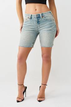 MIYA MID RISE BIG T BERMUDA SHORT
