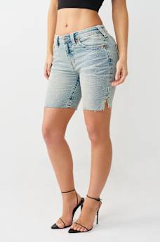 MIYA MID RISE BIG T BERMUDA SHORT