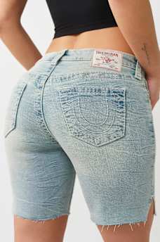 MIYA MID RISE BIG T BERMUDA SHORT