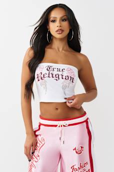 CRYSTAL WING TUBE TOP, image 2