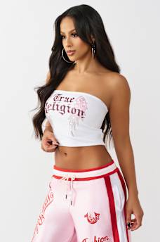 CRYSTAL WING TUBE TOP, image 4