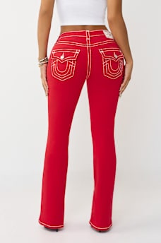 BECCA MID RISE SUPER T FLAP BOOTCUT JEAN, image 5