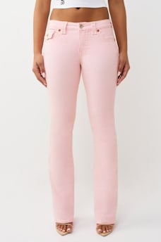 BECCA MID RISE SUPER T FLAP BOOTCUT JEAN, image 2