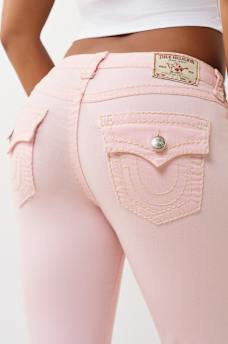 BECCA MID RISE SUPER T FLAP BOOTCUT JEAN, image 1