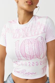 CRYSTAL BABY TEE, image 4