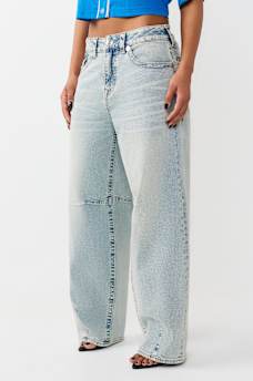 BAILEY MID RISE FLAP BARREL JEAN, image 3