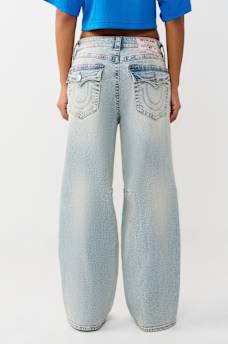 BAILEY MID RISE FLAP BARREL JEAN, image 4