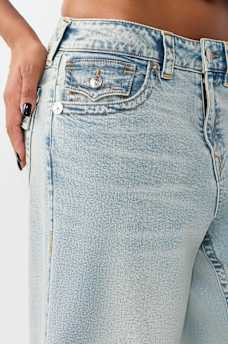 BAILEY MID RISE FLAP BARREL JEAN, image 6