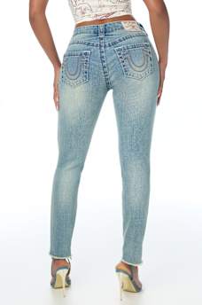 JENNIE MID RISE BIG T CURVY SKINNY JEAN