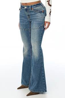 LACE-UP BIG T FLAP ULTRA FLARE JEAN