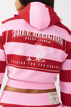 RUGBY SPORTY V-NOTCH HOODIE, image 1