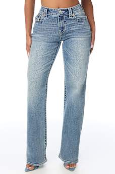 RELAXED MID RISE BIG T  FLAP '90s STRAIGHT JEAN