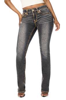 BILLIE MID RISE SUPER T WING FLAP STRAIGHT JEAN