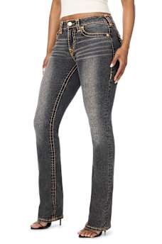 BILLIE MID RISE SUPER T WING FLAP STRAIGHT JEAN