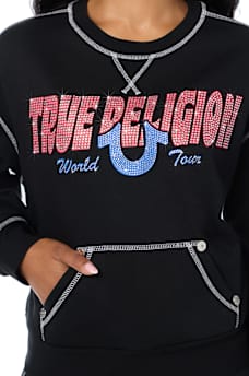 CRYSTAL RELAXED SWEATSHIRT