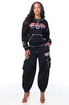 CRYSTAL RELAXED SWEATSHIRT