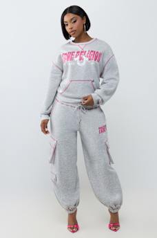 CRYSTAL RELAXED SWEATSHIRT
