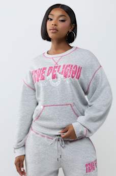 CRYSTAL RELAXED SWEATSHIRT