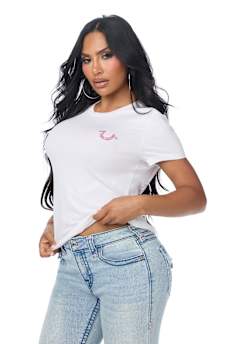 CRYSTAL BUDDHA CREWNECK TEE